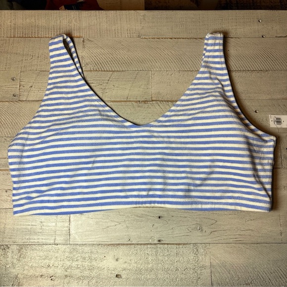 Women’s 4x Bikini Classic Terry Texture In Blue From Old Navy NWT! - Picture 1 of 16